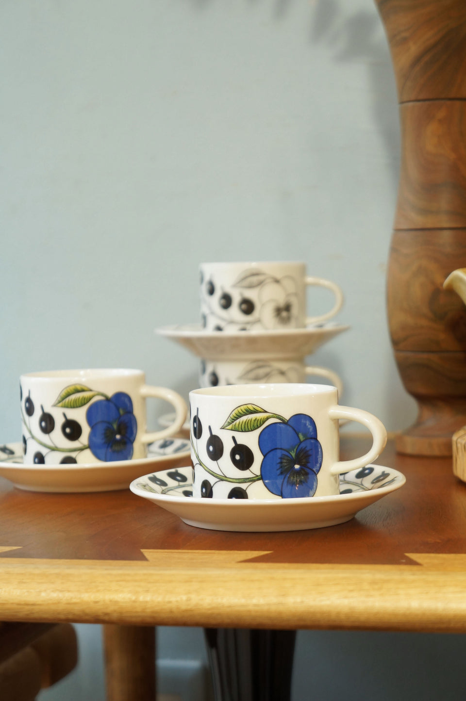 ARABIA Paratiisi Coffee Cup&Saucer/アラビア パラティッシ コーヒーカップ&ソーサー 旧ロゴ