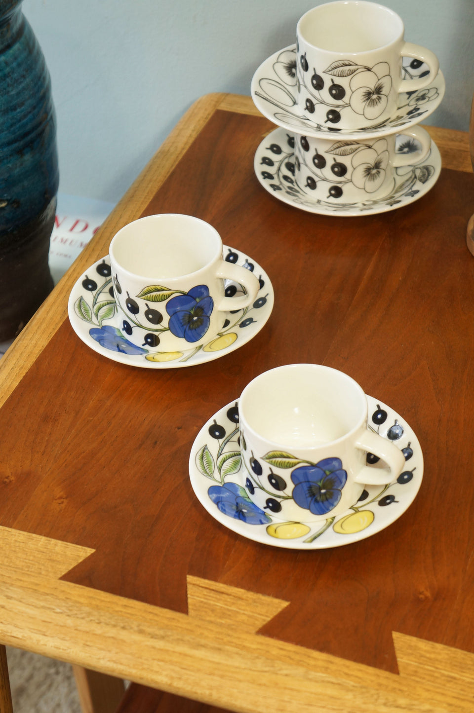 ARABIA Paratiisi Coffee Cup&Saucer/アラビア パラティッシ コーヒーカップ&ソーサー 旧ロゴ