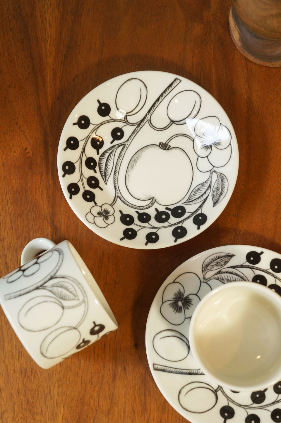 ARABIA Paratiisi Coffee Cup&Saucer/アラビア パラティッシ コーヒーカップ&ソーサー 旧ロゴ