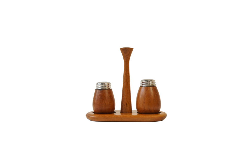 Swedish Vintage Karl Holmberg Salt&Pepper Shaker/スウェーデンヴィンテージ カールホルムベリ ソルト&ペッパー チーク材