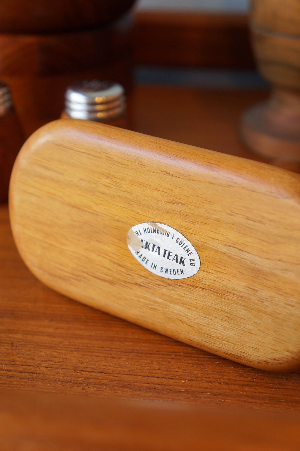 Swedish Vintage Karl Holmberg Salt&Pepper Shaker/スウェーデンヴィンテージ カールホルムベリ ソルト&ペッパー チーク材