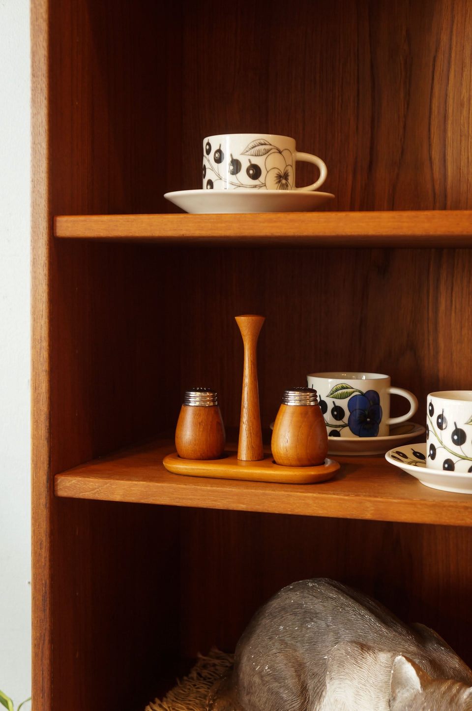 Swedish Vintage Karl Holmberg Salt&Pepper Shaker/スウェーデンヴィンテージ カールホルムベリ ソルト&ペッパー チーク材