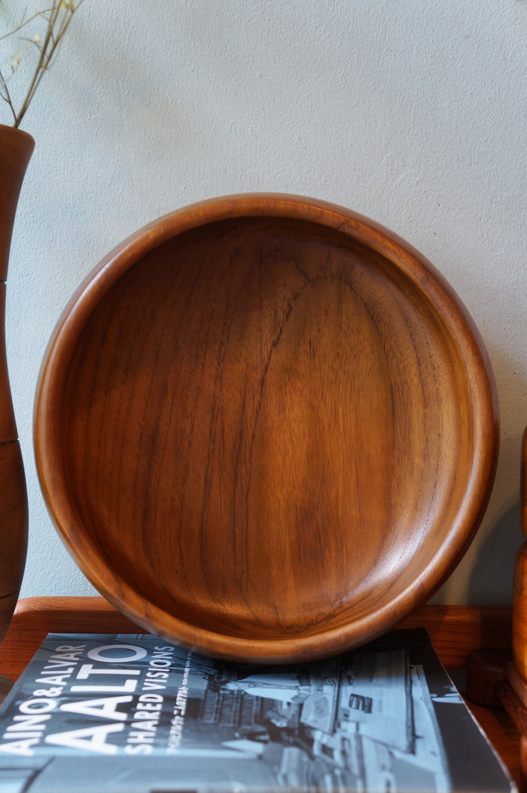 チーク材 ボウル ヴィンテージ 北欧スタイル/Teakwood Bowl