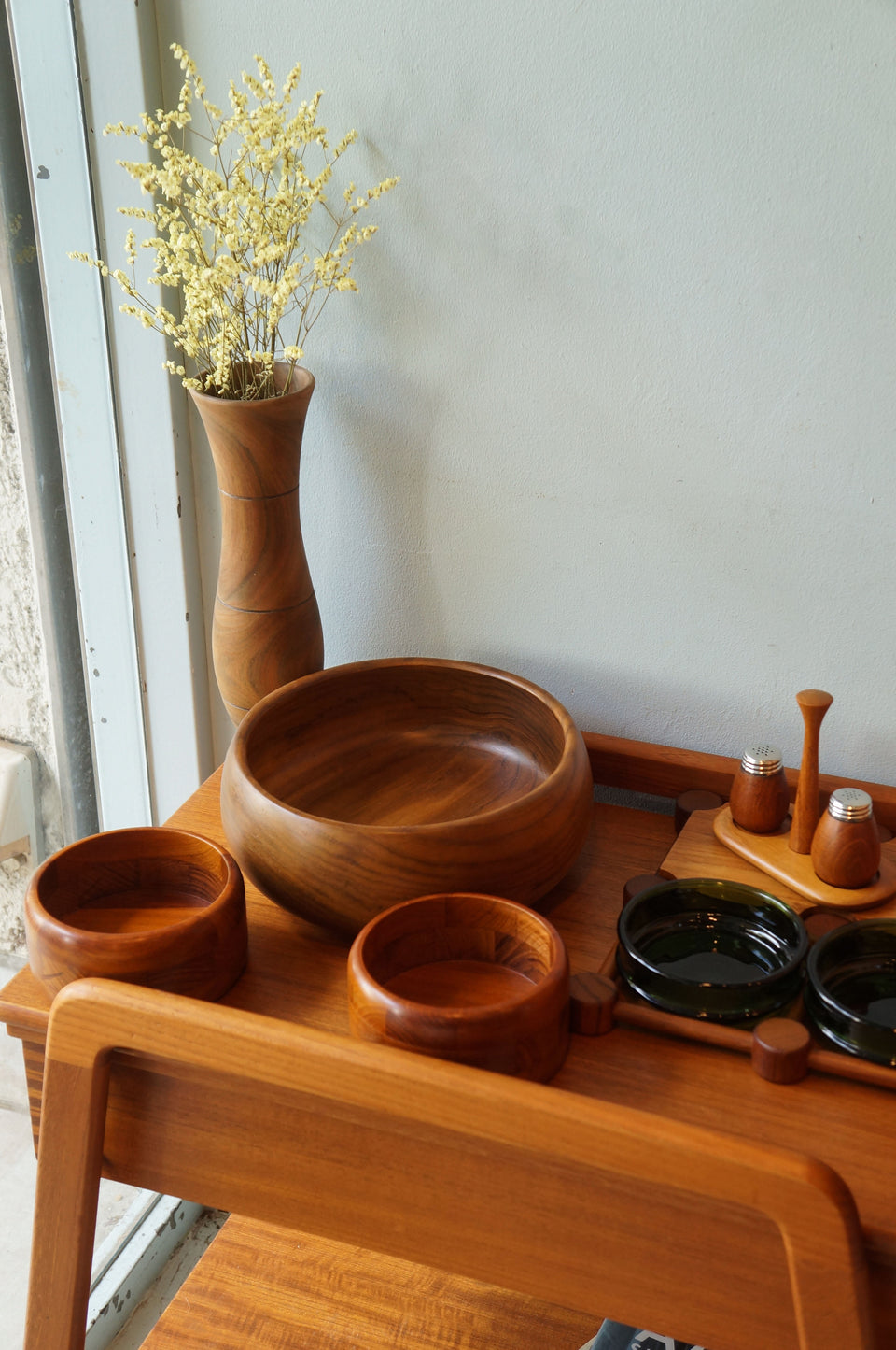 Teakwood Bowl Scandinavian Style/チーク材 ボウル ヴィンテージ 北欧スタイル