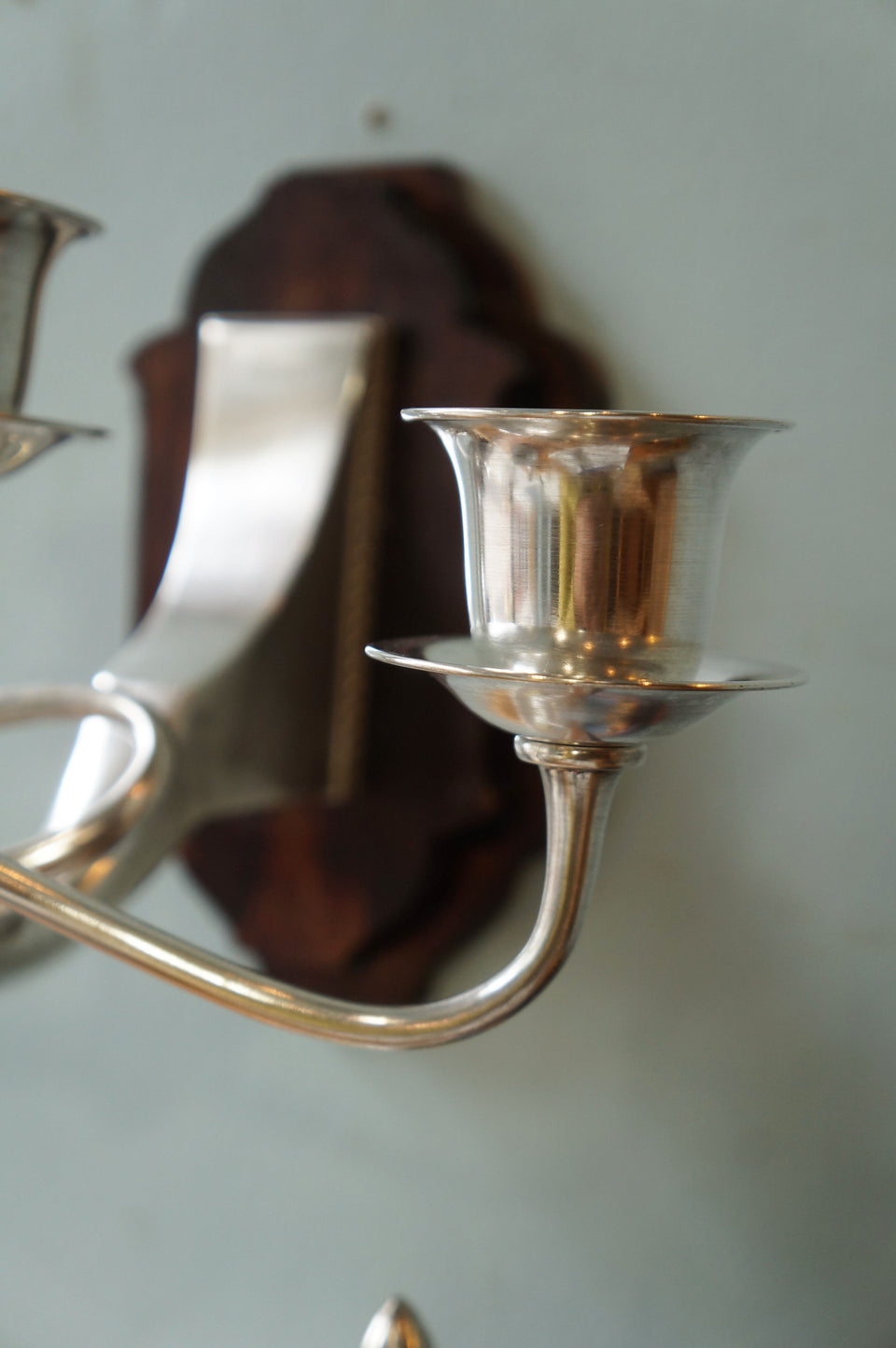 Vintage Silver Candle Interiors/ヴィンテージ キャンドルインテリア シルバー