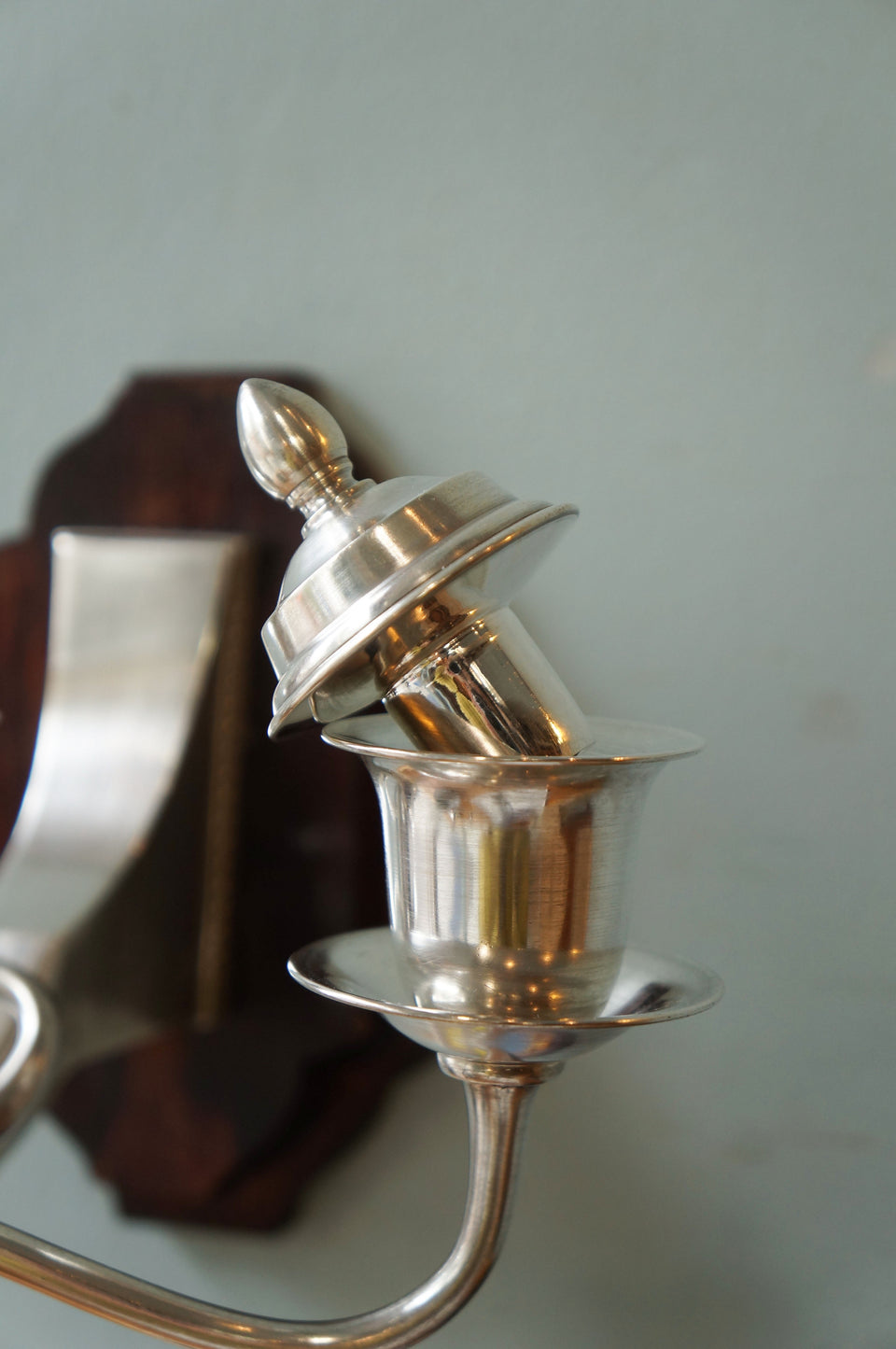 Vintage Silver Candle Interiors/ヴィンテージ キャンドルインテリア シルバー