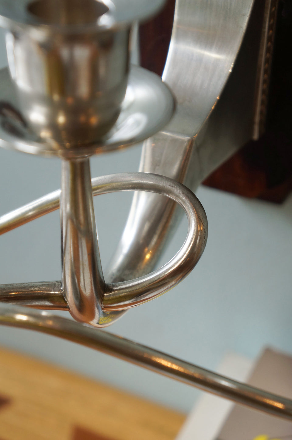 Vintage Silver Candle Interiors/ヴィンテージ キャンドルインテリア シルバー