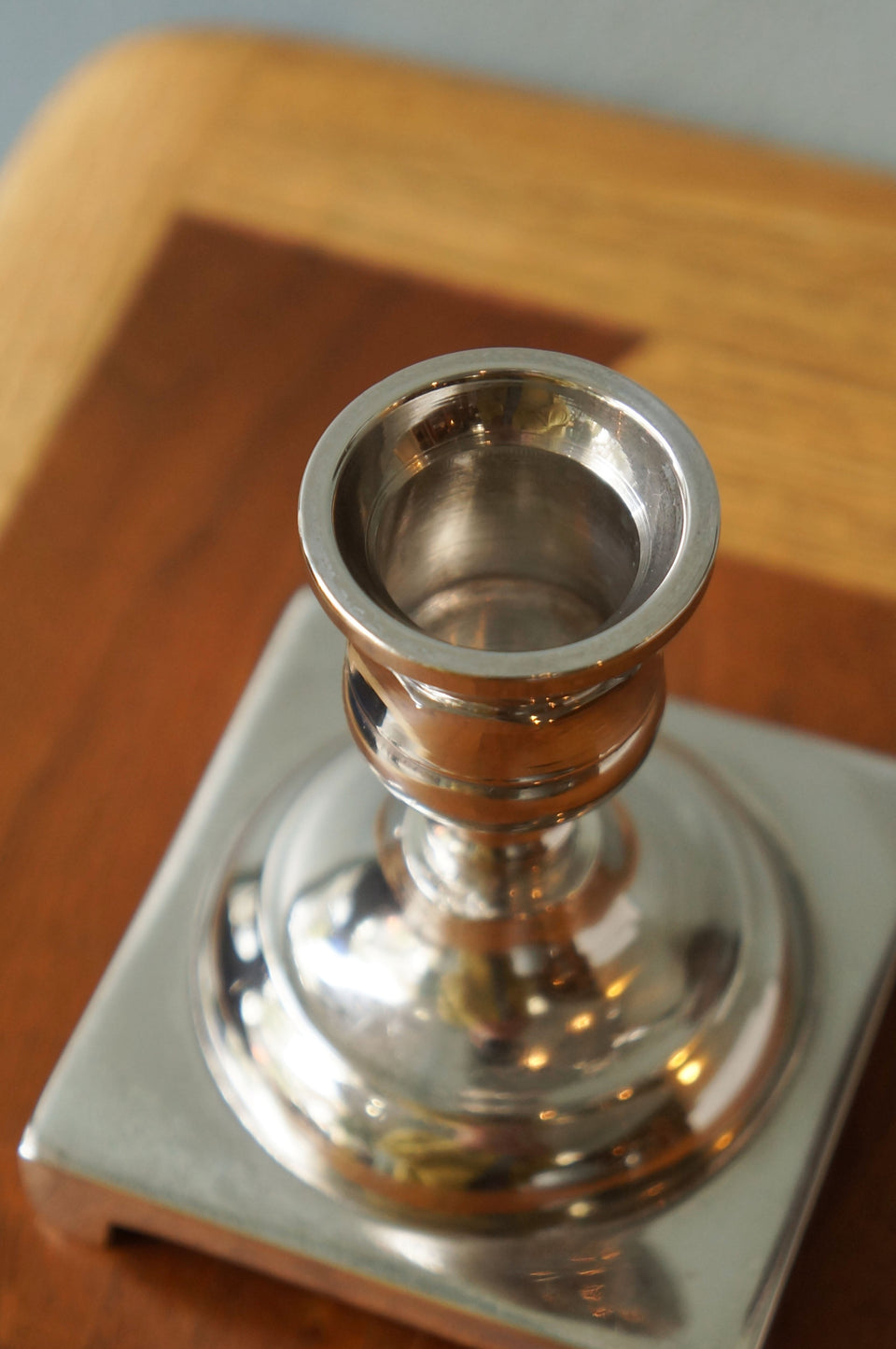 Vintage Silver Candle Interiors/ヴィンテージ キャンドルインテリア シルバー