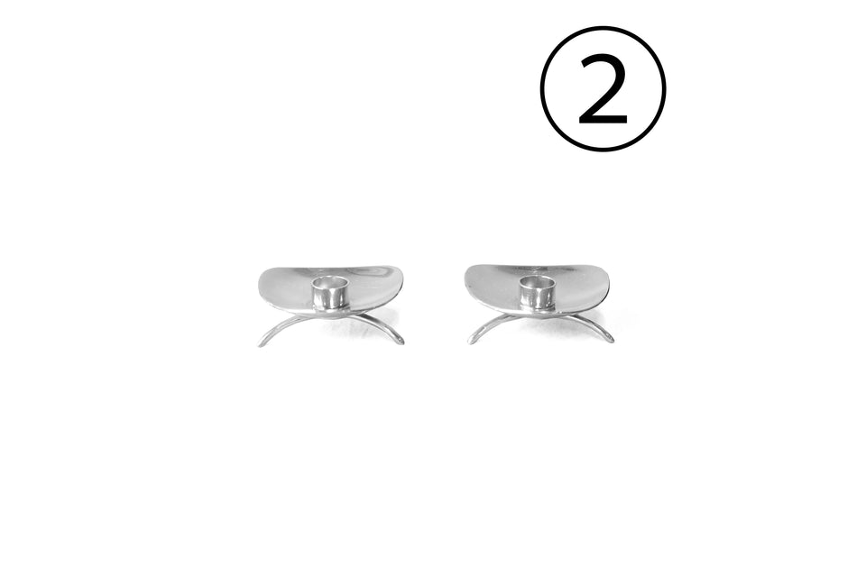 Euro Silver Interior Accessories/シルバー トレイ キャンドルホルダー インテリア デンマーク ドイツ