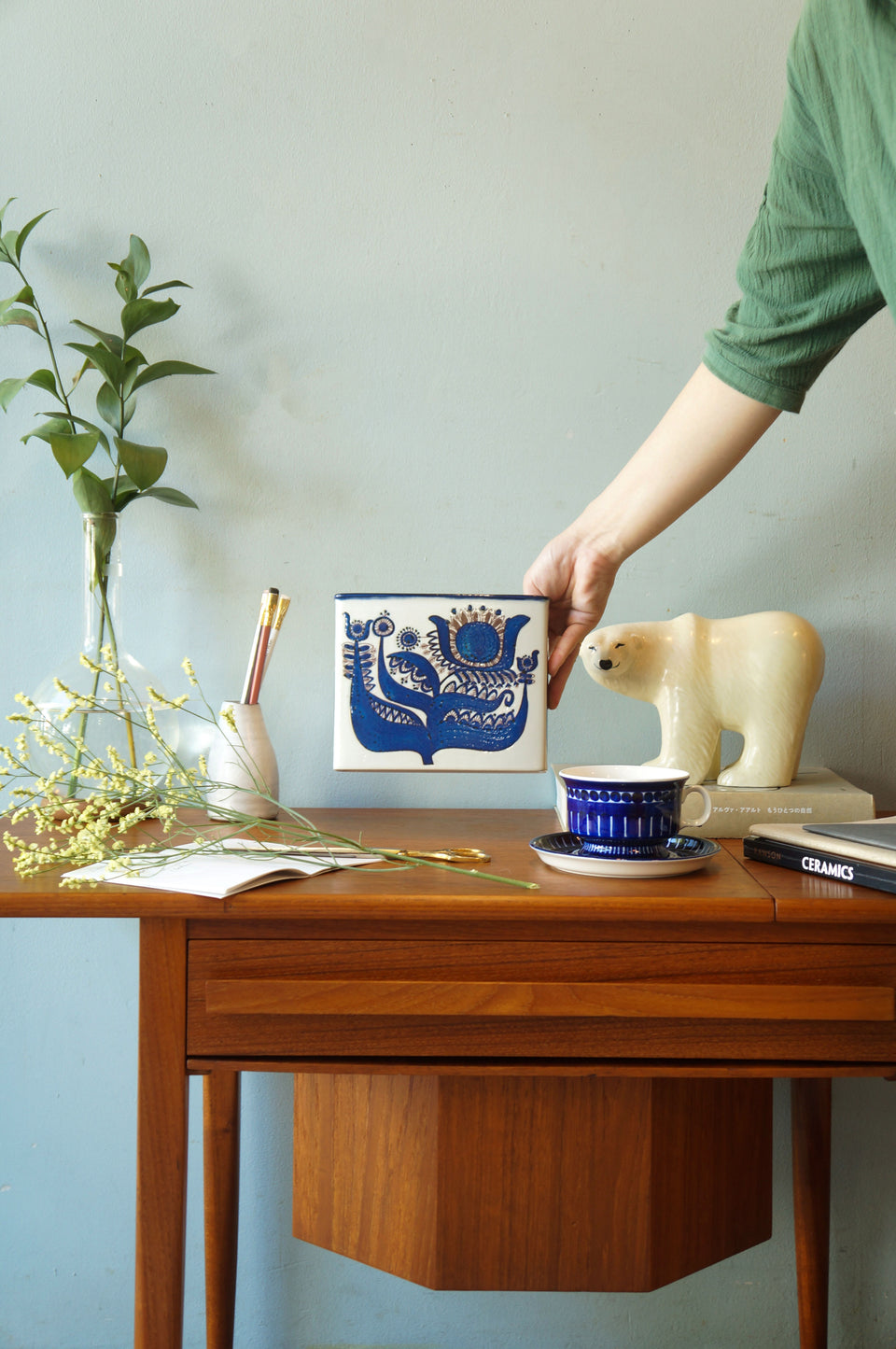 Royal Copenhagen Tenera Flower Vase Berte Jessen/ロイヤルコペンハーゲン テネラ フラワーベース ベルテ・イェッセン