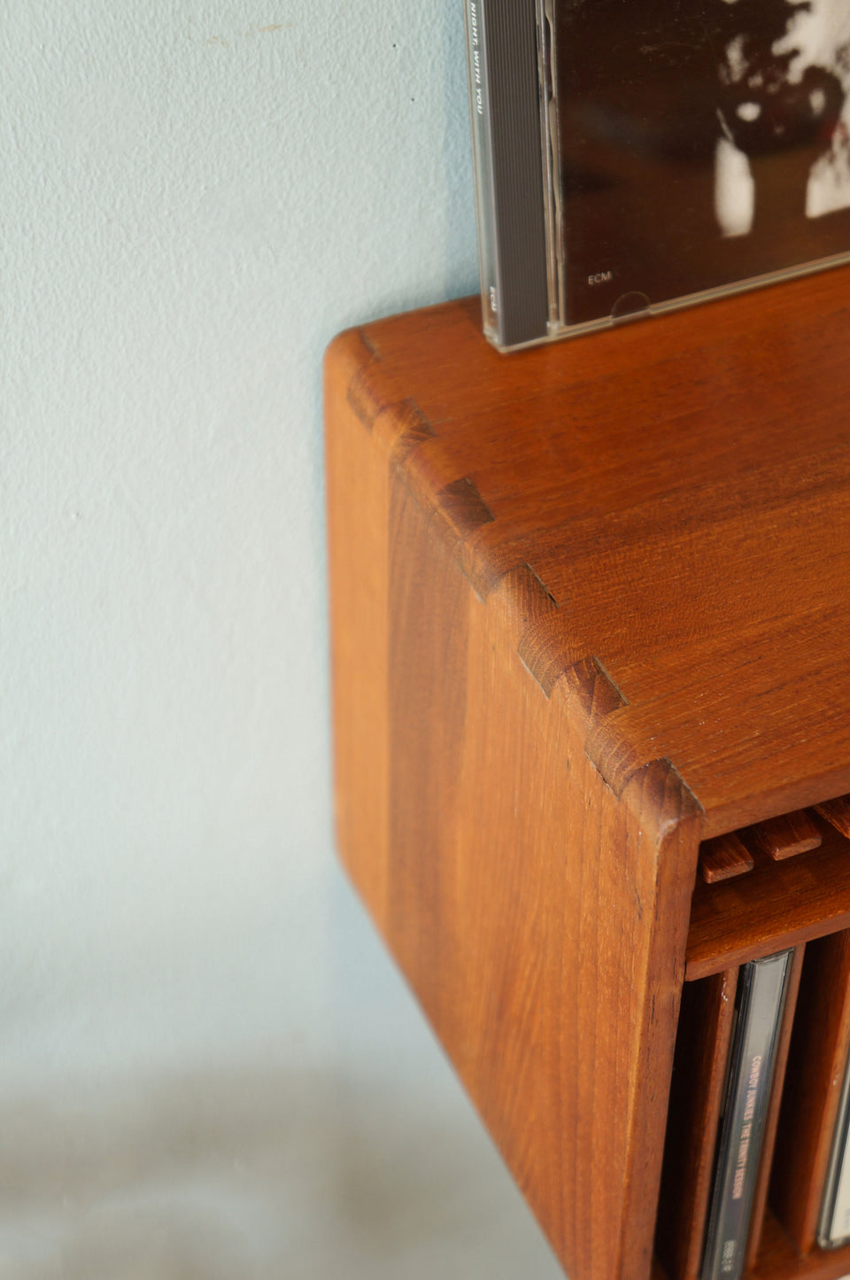 Vintage Teakwood CD Holder/ヴィンテージ CDホルダー チーク材