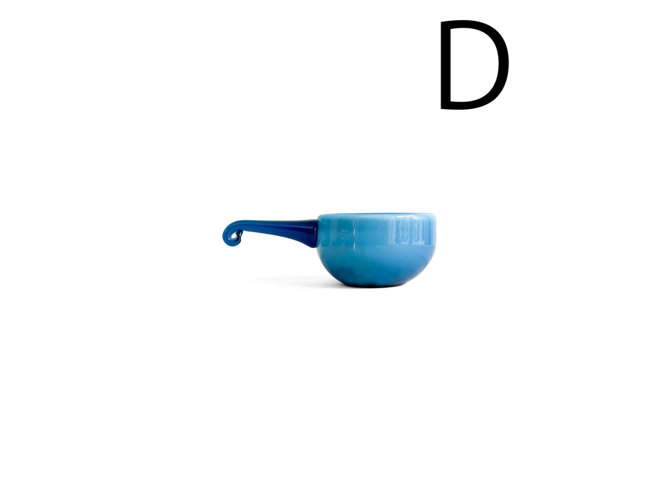 Holmegaard Palet Series Glass Bowl Blue Michael Bang/ホルムガード パレットシリーズ ガラスボウル デンマーク 北欧ヴィンテージ食器