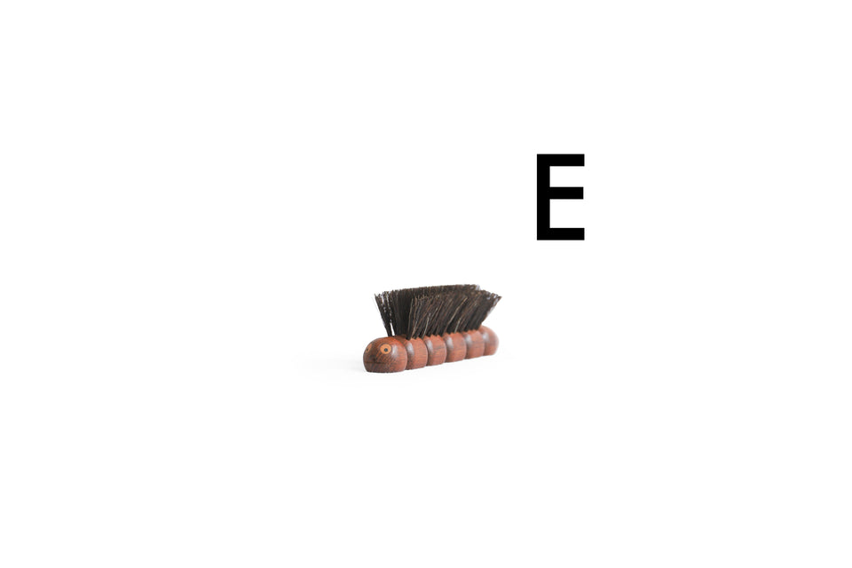 Danish Vintage Clothing Brush Objet/デンマークヴィンテージ 洋服ブラシ オブジェ 北欧インテリア