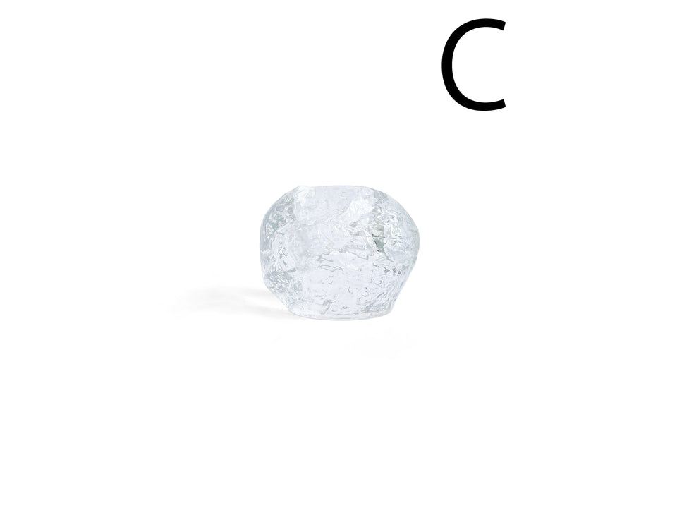 Swedish Glass Candle Holder/スウェーデン ガラス キャンドルホルダー 北欧インテリア
