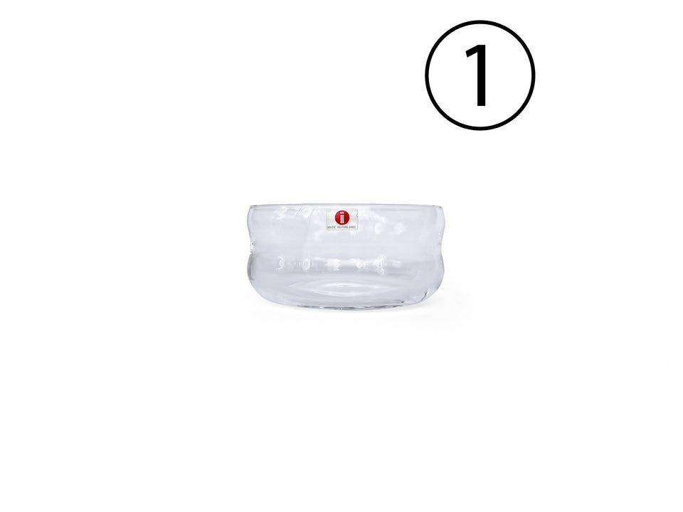 iittala Paula Glass Bowl Finnish Vintage/イッタラ パウラ ガラスボウル 北欧ヴィンテージ 食器