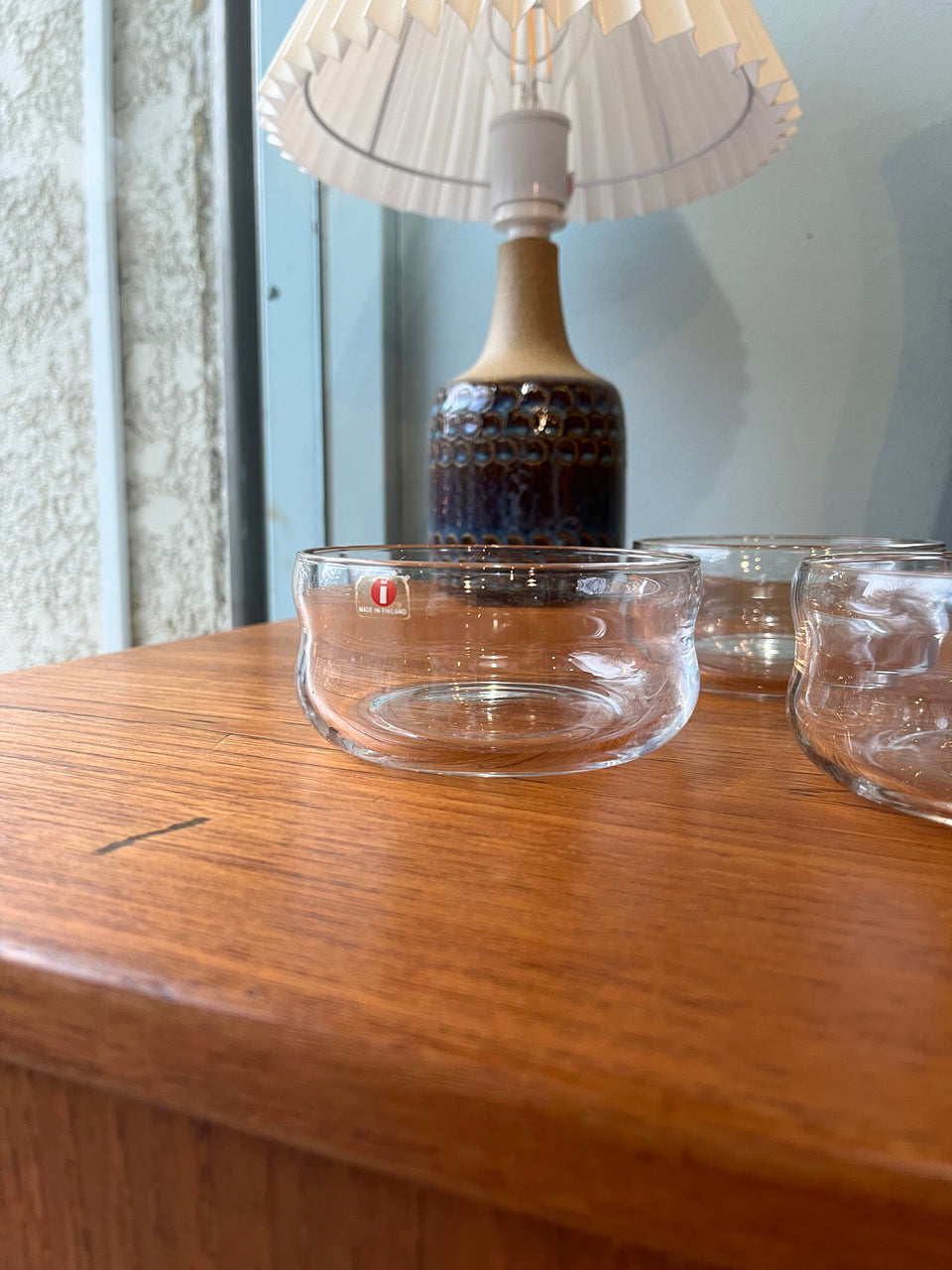 iittala Paula Glass Bowl Finnish Vintage/イッタラ パウラ ガラスボウル 北欧ヴィンテージ 食器