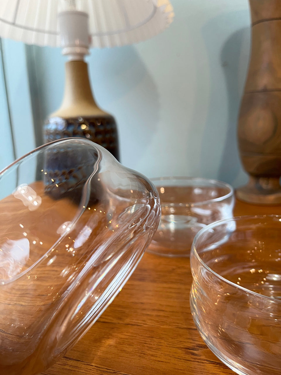 iittala Paula Glass Bowl Finnish Vintage/イッタラ パウラ ガラスボウル 北欧ヴィンテージ 食器