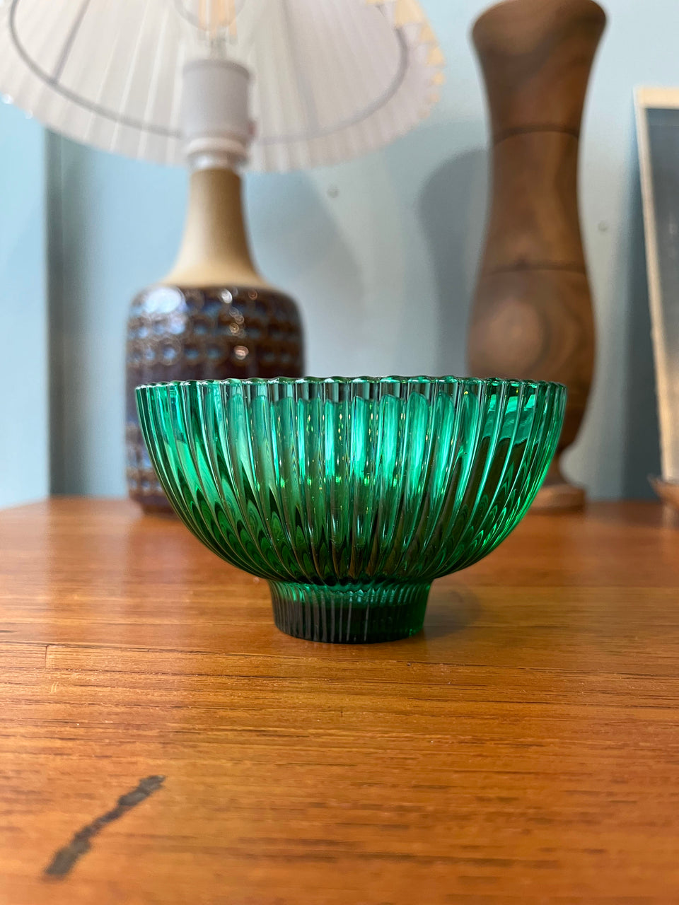 Gullaskruf Arthur Percy Reffla Bowl Swedish Vintage/グラスクルフ アーサー・パーシー ガラスボウル スウェーデンヴィンテージ