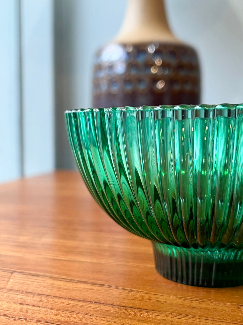 Gullaskruf Arthur Percy Reffla Bowl Swedish Vintage/グラスクルフ アーサー・パーシー ガラスボウル スウェーデンヴィンテージ