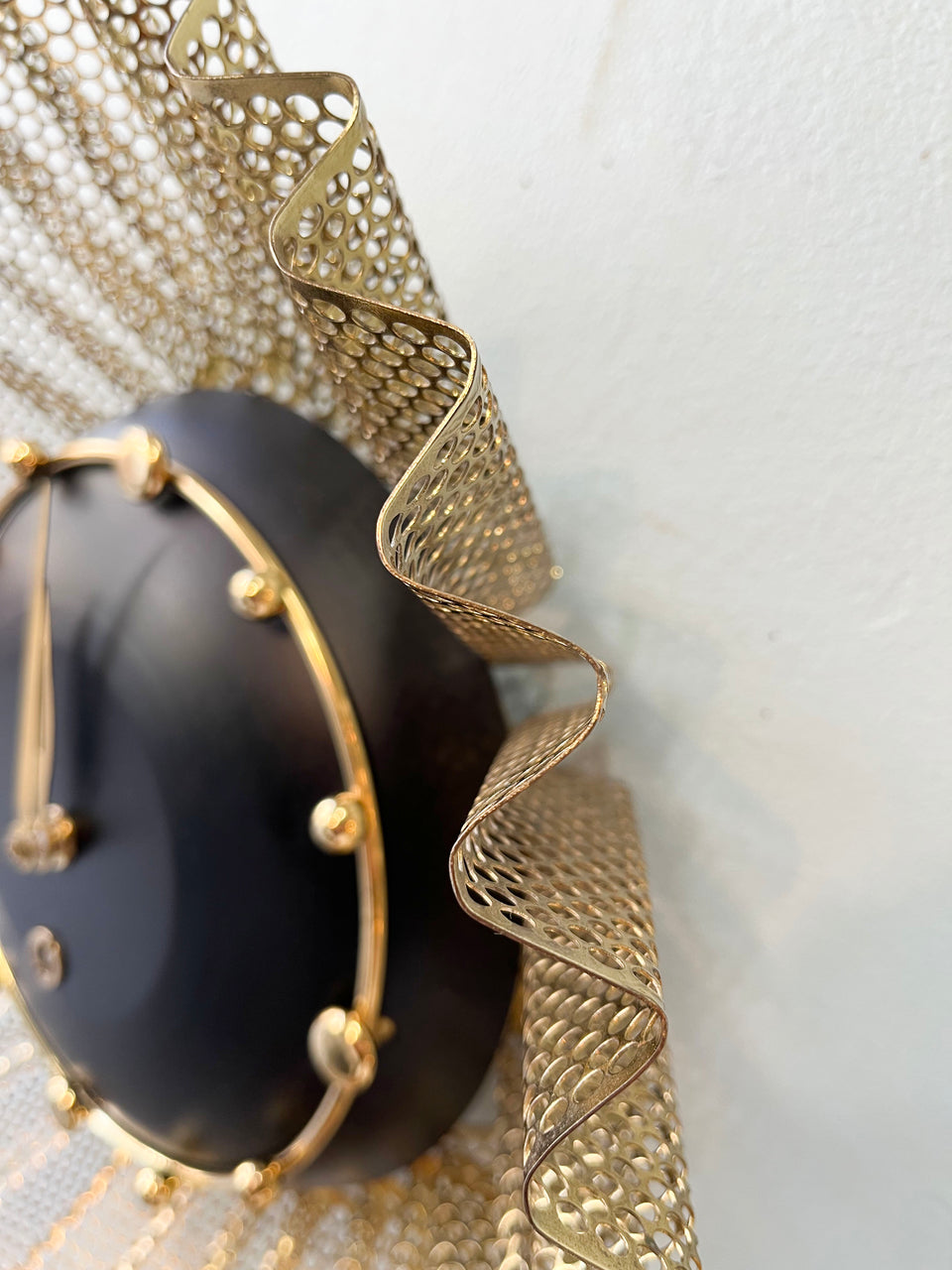 US Midcentury Vintage Sunburst Wall Clock/アメリカヴィンテージ ウォールクロック サンバースト ミッドセンチュリー