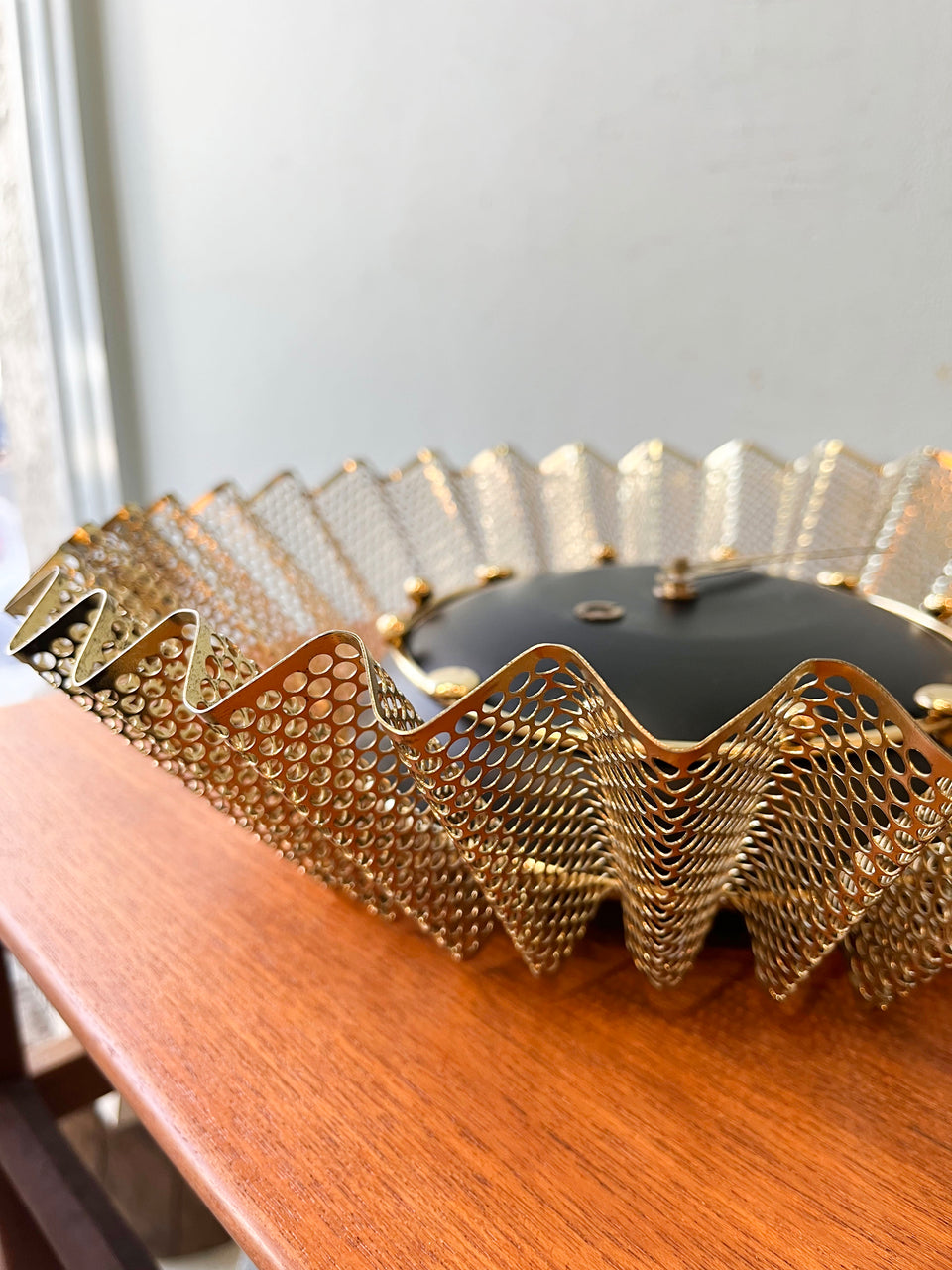 US Midcentury Vintage Sunburst Wall Clock/アメリカヴィンテージ ウォールクロック サンバースト ミッドセンチュリー