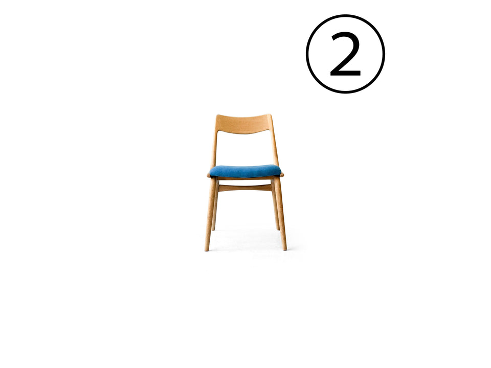 Slagelse Møbelvaerk Boomerang Chair Danish Vintage/デンマークヴィンテージ ブーメランチェア ダイニングチェア アルフレッド・クリステンセン オーク材