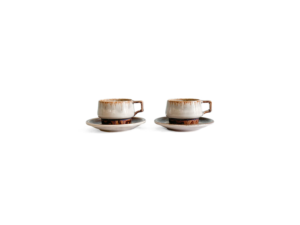 Bing & Grondahl Mexico Teacup and Saucer/ビングオーグレンダール メキシコ ティーカップ&ソーサー 北欧食器 デンマークヴィンテージ