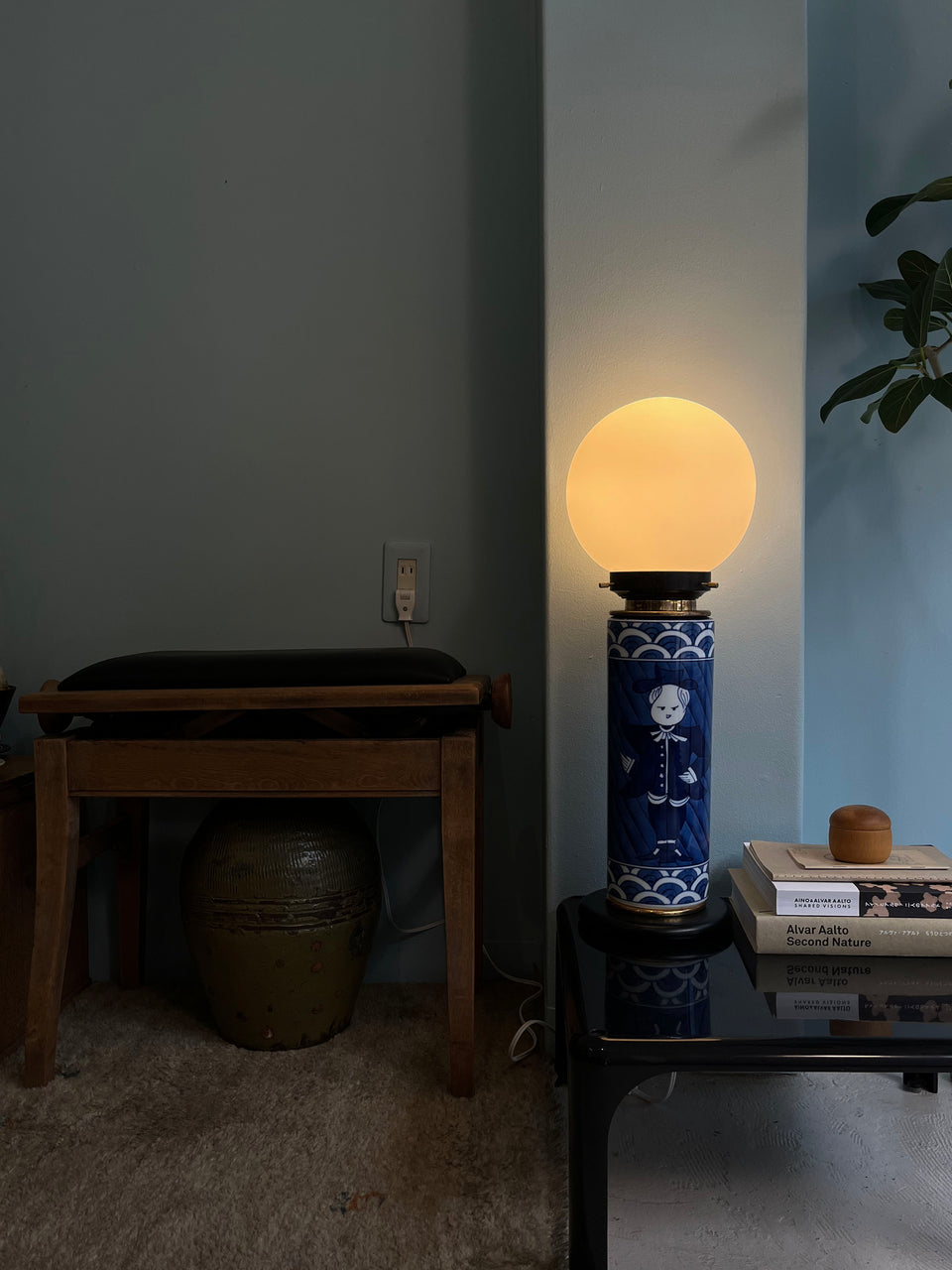 Japanese Modern Arita Porcelain Lab Floor Lamp/有田焼 フロアランプ 間接照明 ジャパニーズモダン 有田物産株式会社