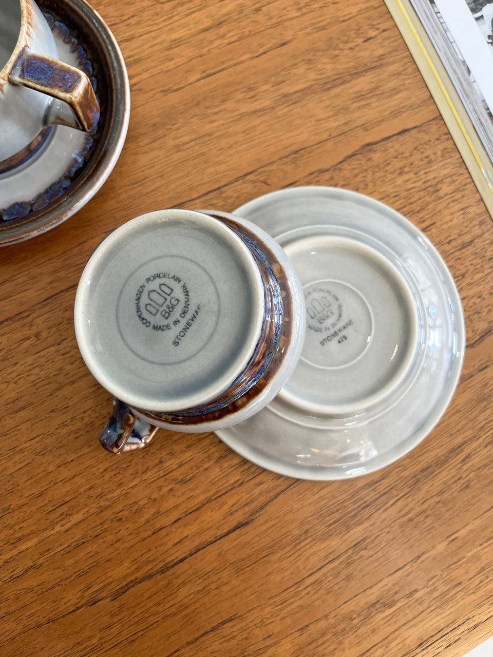 Bing & Grondahl Mexico Teacup and Saucer/ビングオーグレンダール メキシコ ティーカップ&ソーサー 北欧食器 デンマークヴィンテージ