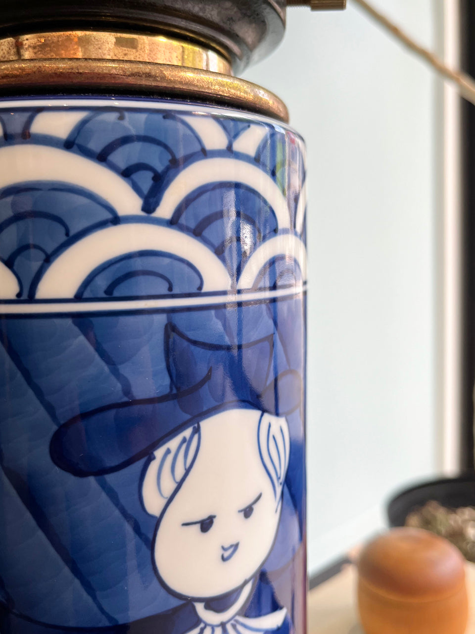 Japanese Modern Arita Porcelain Lab Floor Lamp/有田焼 フロアランプ 間接照明 ジャパニーズモダン 有田物産株式会社