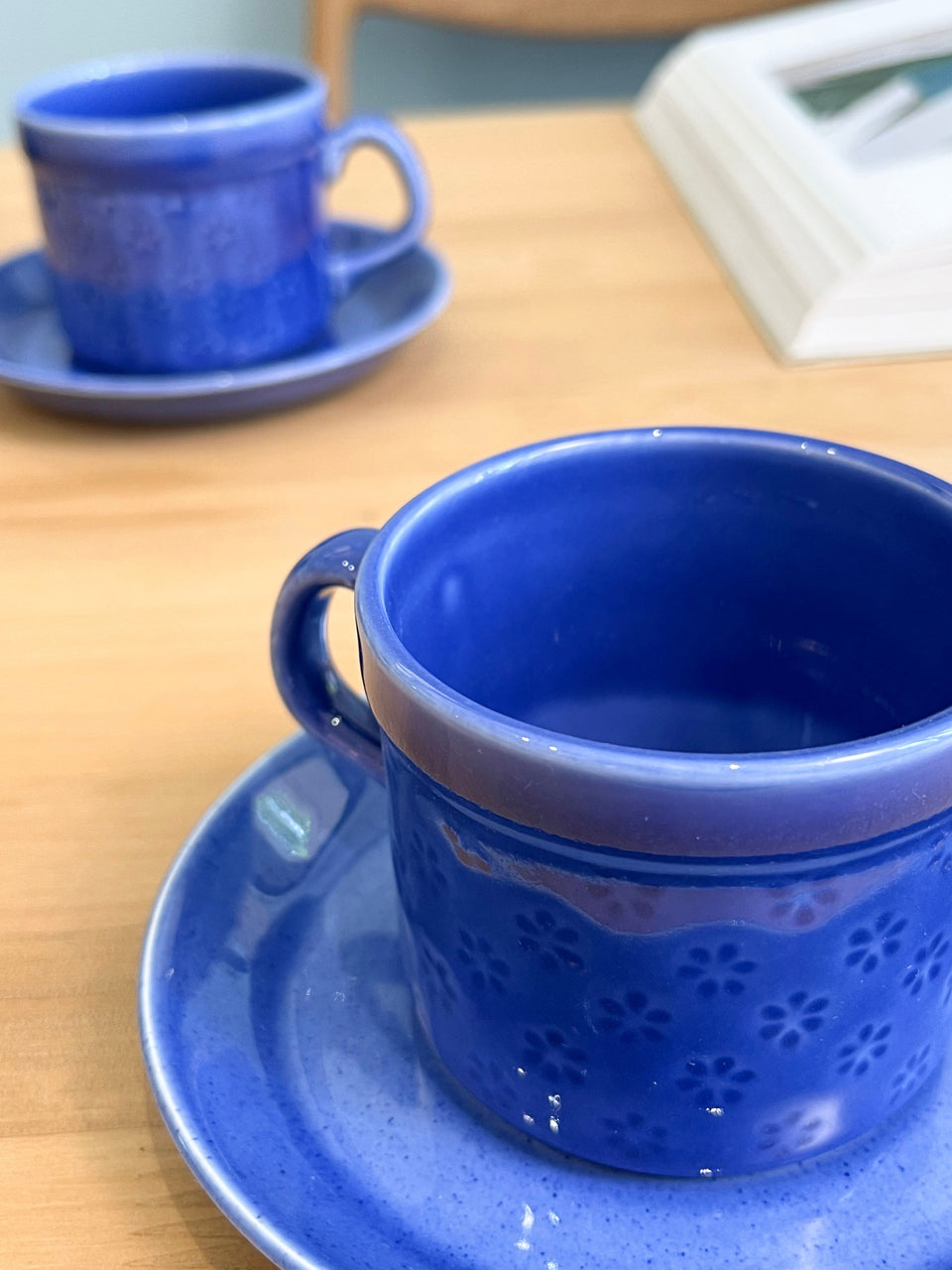 GUSTAVSBERG Veronika Coffee Cup and Saucer Karin Bjorquist/グスタフスベリ ヴェロニカ カップ&ソーサー カリン・ビョールクイスト 北欧食器