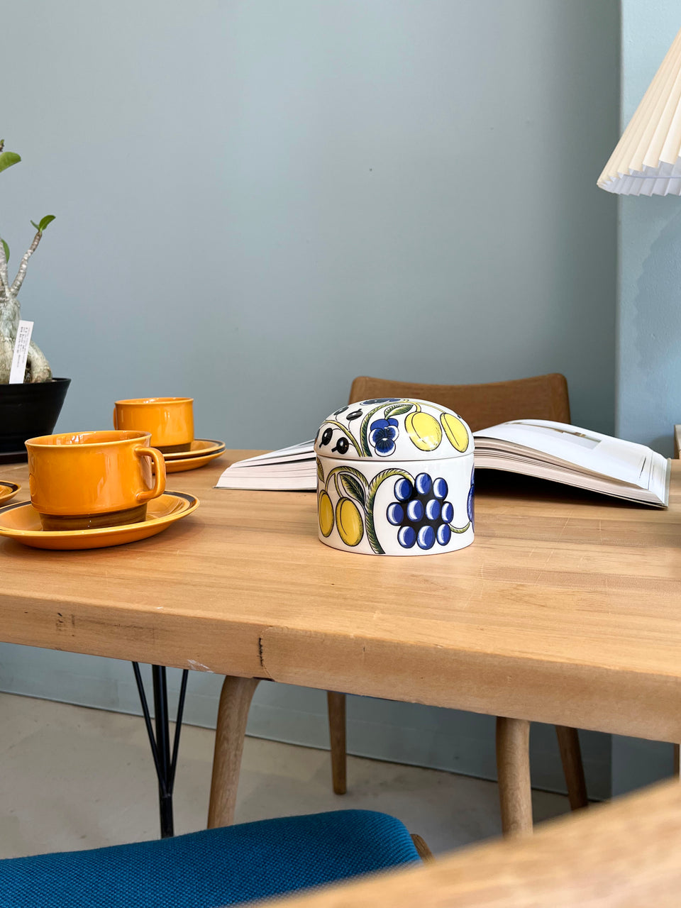 ARABIA Paratiisi Jar with Lid Color/アラビア パラティッシ ジャー 蓋付き カラー キャニスター 北欧食器