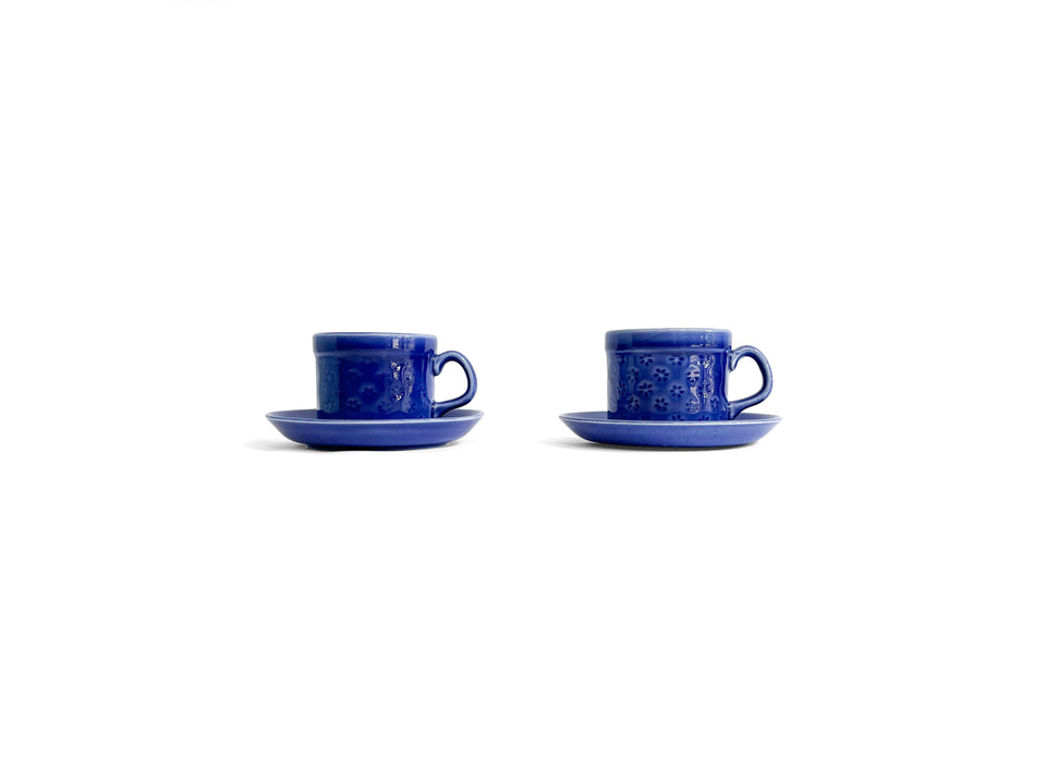 GUSTAVSBERG Veronika Coffee Cup and Saucer Karin Bjorquist/グスタフスベリ ヴェロニカ カップ&ソーサー カリン・ビョールクイスト 北欧食器