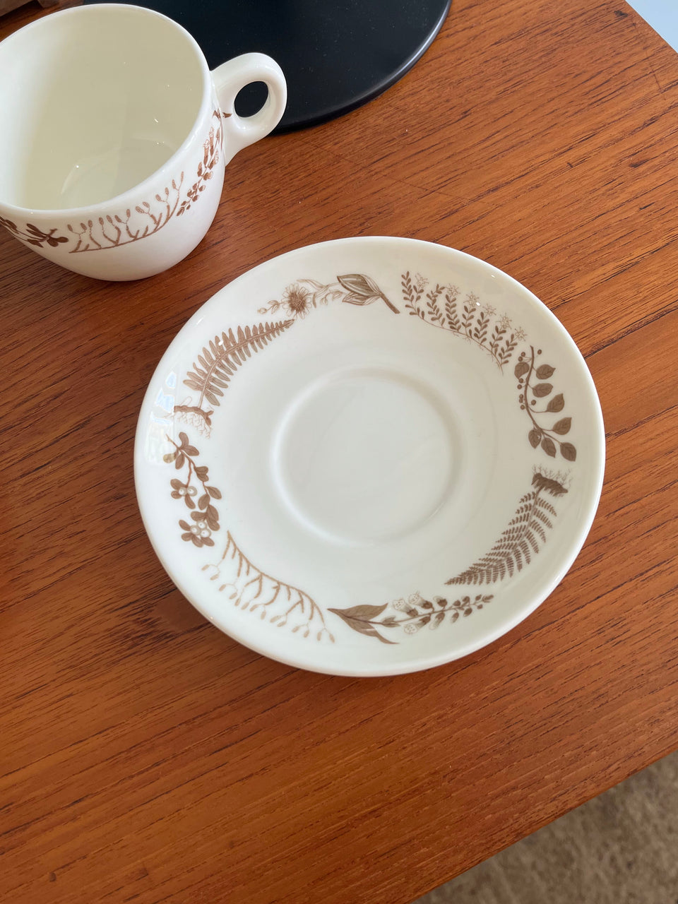 Gustavsberg Medicinalväxter Teacup and Saucer Stig Lindberg/グスタフスベリ ティーカップ&ソーサー スティグ・リンドベリ