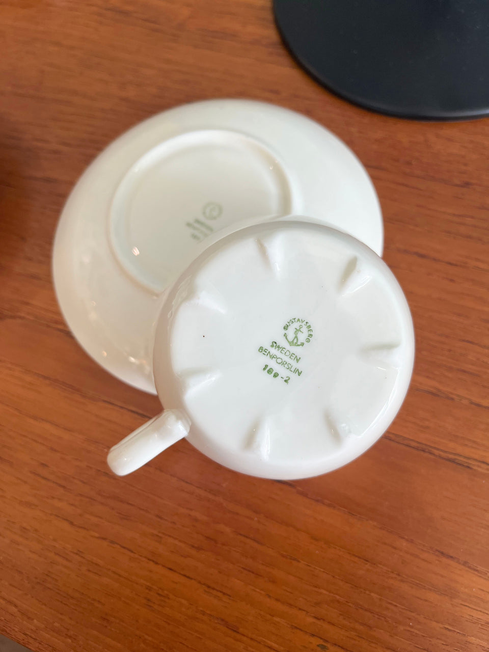Gustavsberg Medicinalväxter Teacup and Saucer Stig Lindberg/グスタフスベリ ティーカップ&ソーサー スティグ・リンドベリ