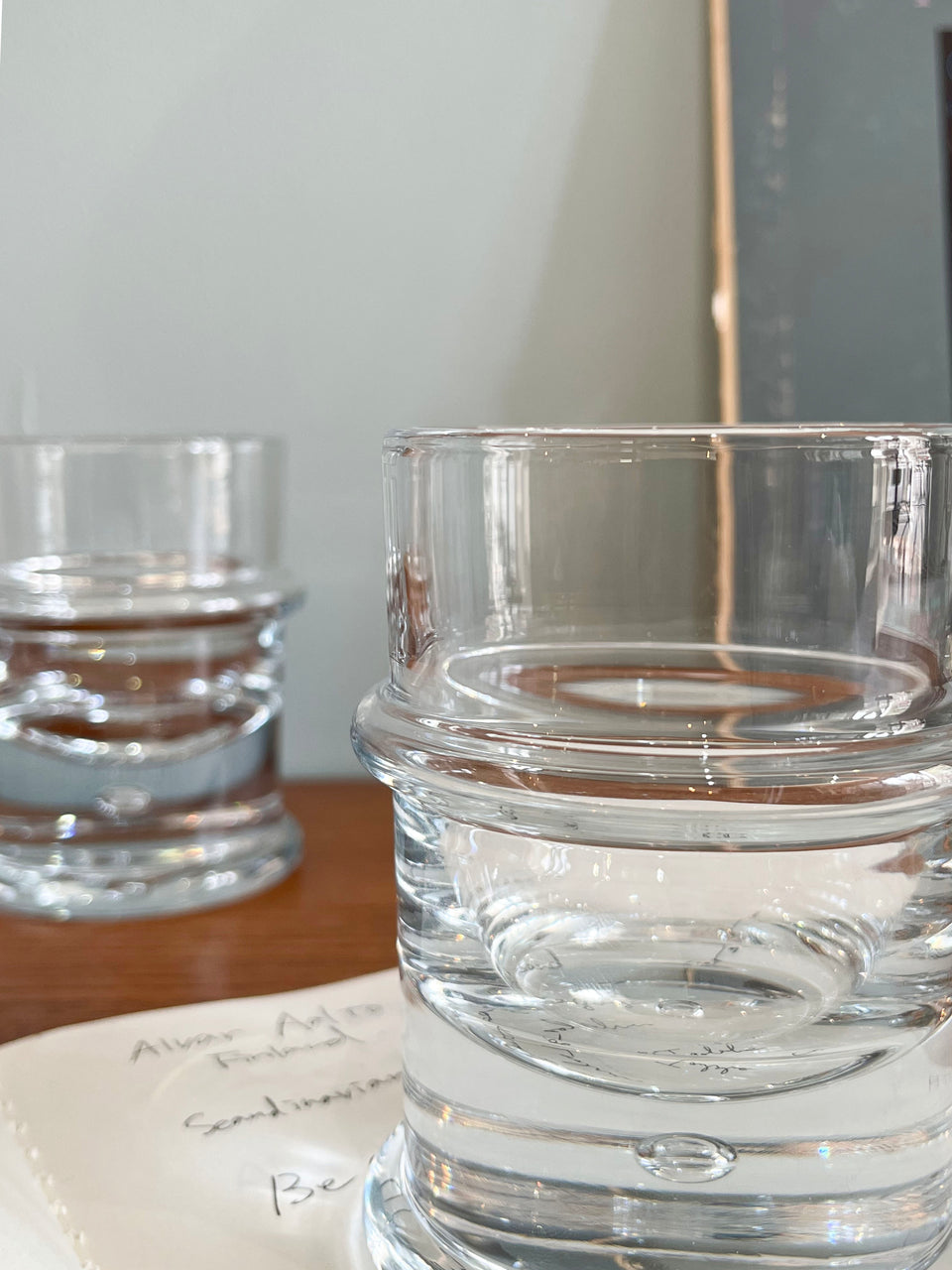 Holmegaard Sidse Werner Regiment Rock Glass/ホルムガード シセ・ヴェアナー ロックグラス デンマーク 北欧ヴィンテージ食器