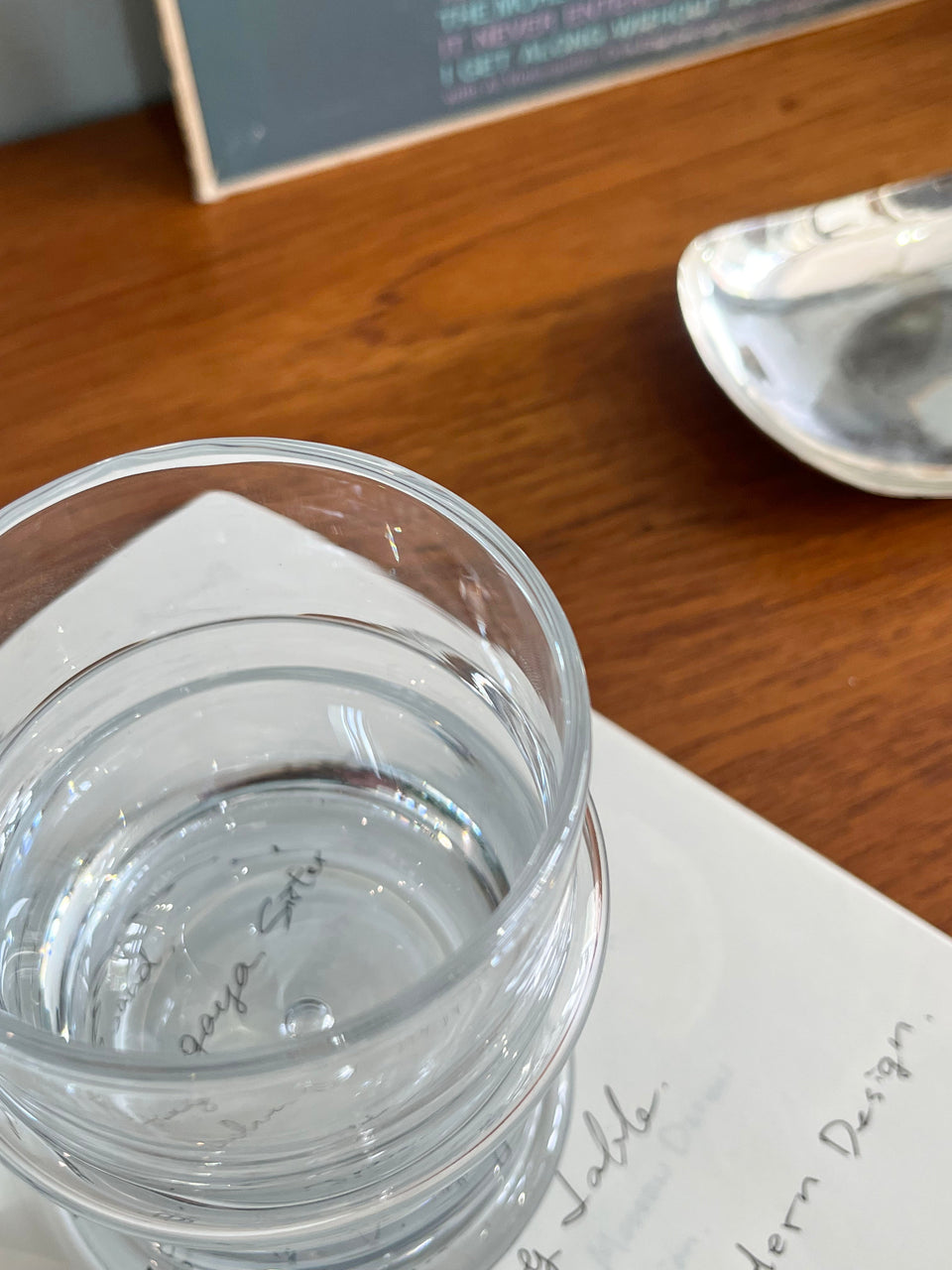 Holmegaard Sidse Werner Regiment Rock Glass/ホルムガード シセ・ヴェアナー ロックグラス デンマーク 北欧ヴィンテージ食器