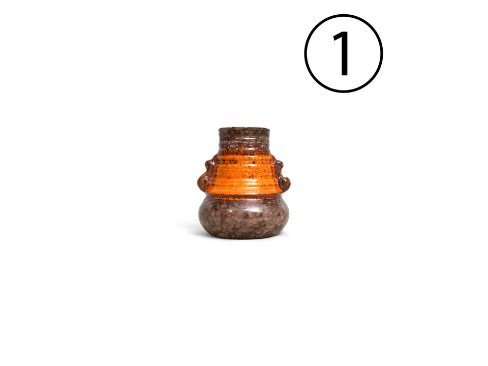 Germany Vintage Flower Vase Fat Lava/ドイツヴィンテージ フラワーベース ファットラヴァ 花器 ミッドセンチュリー