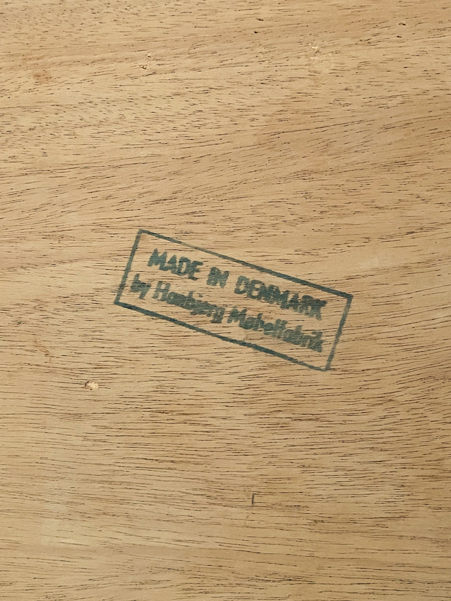 Hanbjerg Møbelfabrik Single Pedestal Desk Danish Vintage/デンマークヴィンテージ 片袖デスク 机 チーク材 北欧家具