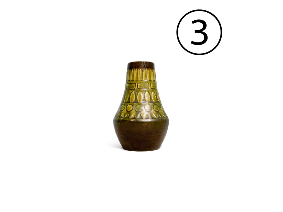 Germany Vintage Flower Vase Fat Lava/ドイツヴィンテージ フラワーベース ファットラヴァ 花器 ミッドセンチュリー