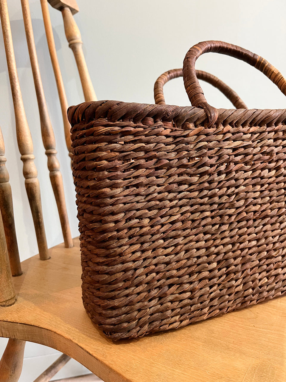 Japanese Vintage Basket Bags/ヴィンテージ カゴバッグ インテリア雑貨 シャビーシック 古道具