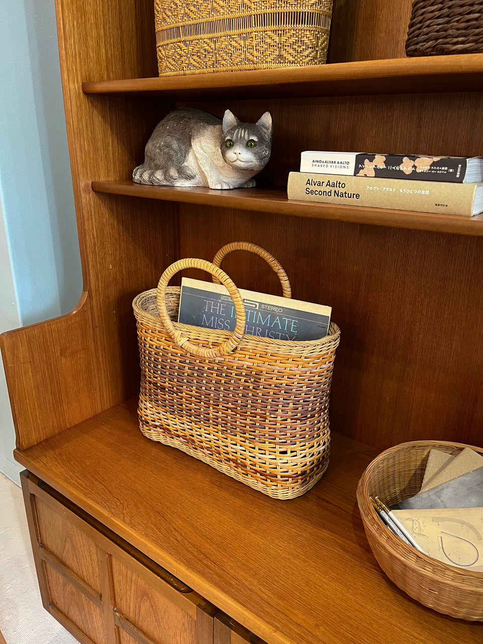 Japanese Vintage Basket Bags/ヴィンテージ カゴバッグ インテリア雑貨 シャビーシック 古道具