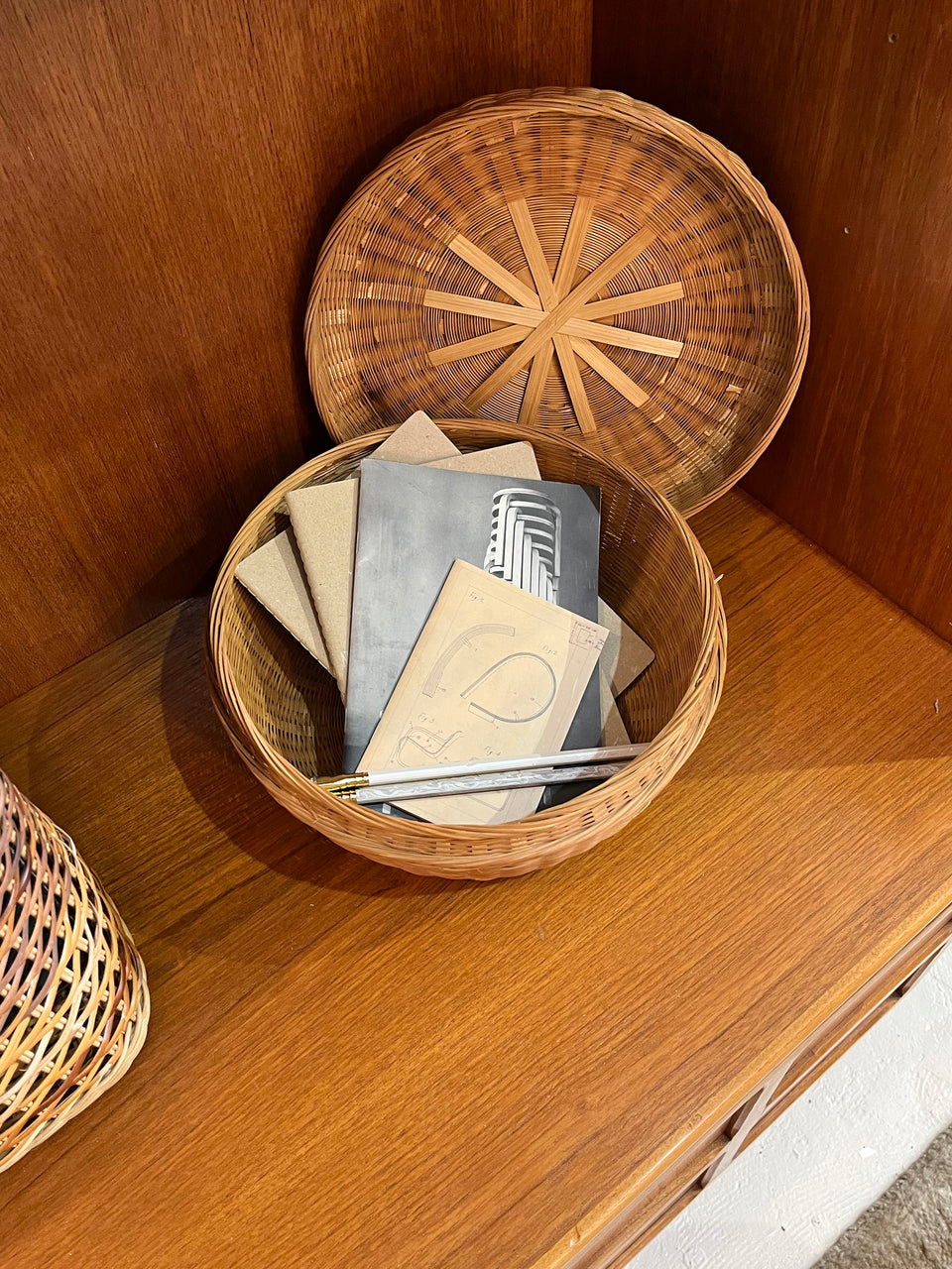 Japanese Vintage Basket Bags/ヴィンテージ カゴバッグ インテリア雑貨 シャビーシック 古道具