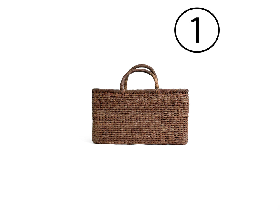 Japanese Vintage Basket Bags/ヴィンテージ カゴバッグ インテリア雑貨 シャビーシック 古道具