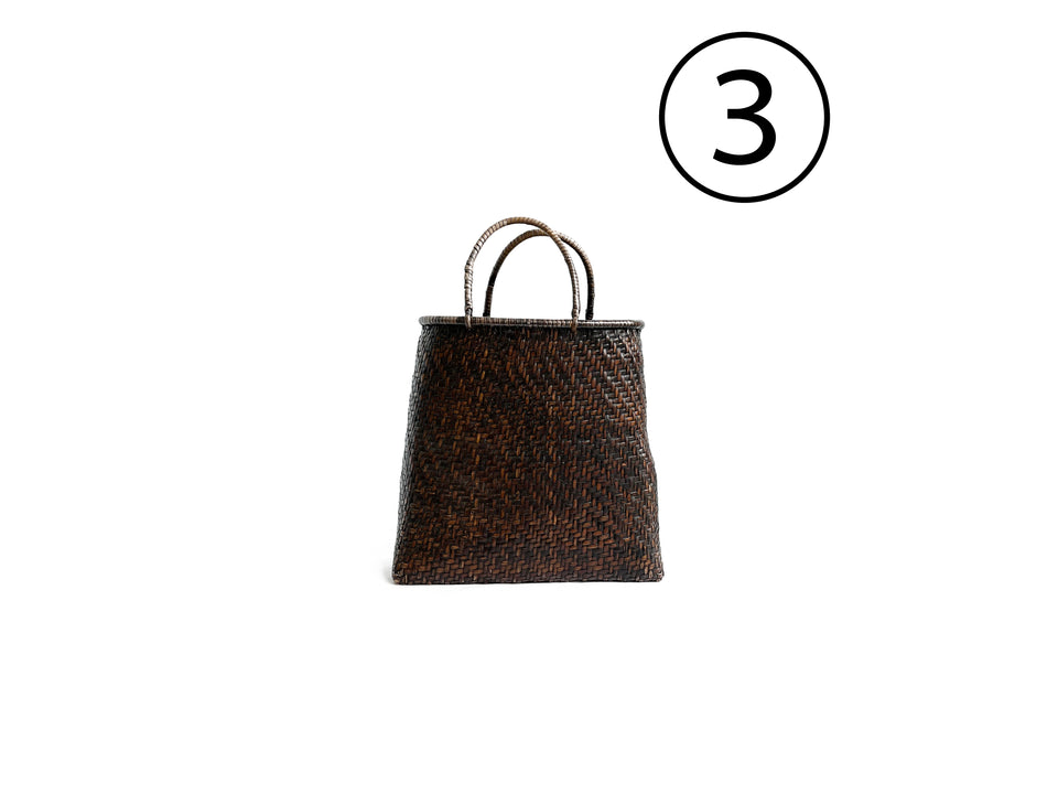 Japanese Vintage Basket Bags/ヴィンテージ カゴバッグ インテリア雑貨 シャビーシック 古道具