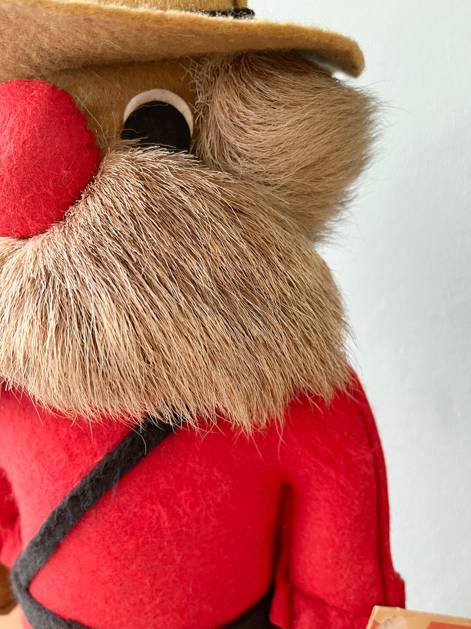 Fufel Doll Collection MOUNTIE Made in Canada/カナダ製 フェルト人形 マウンティー インテリア ヴィンテージ雑貨