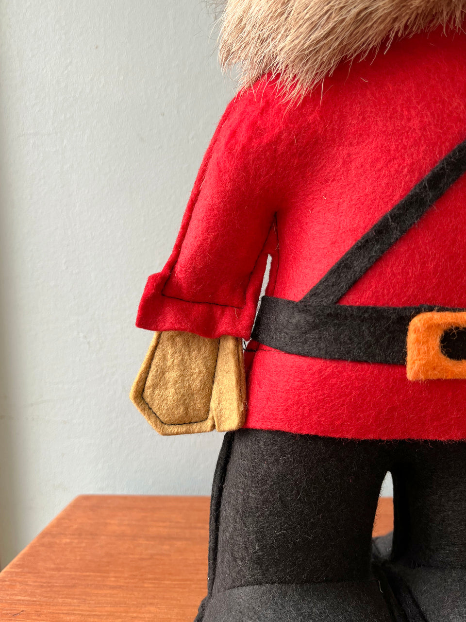 Fufel Doll Collection MOUNTIE Made in Canada/カナダ製 フェルト人形 マウンティー インテリア ヴィンテージ雑貨