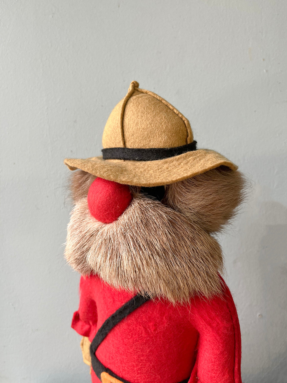Fufel Doll Collection MOUNTIE Made in Canada/カナダ製 フェルト人形 マウンティー インテリア ヴィンテージ雑貨