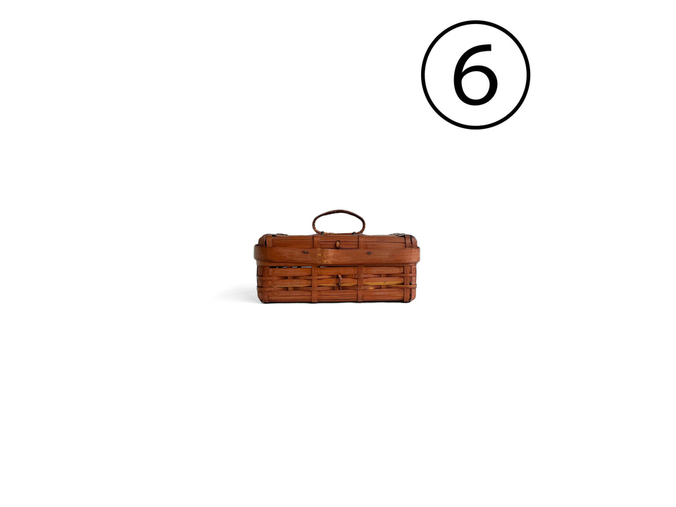 Japanese Vintage Basket Bags/ヴィンテージ カゴバッグ インテリア雑貨 シャビーシック 古道具