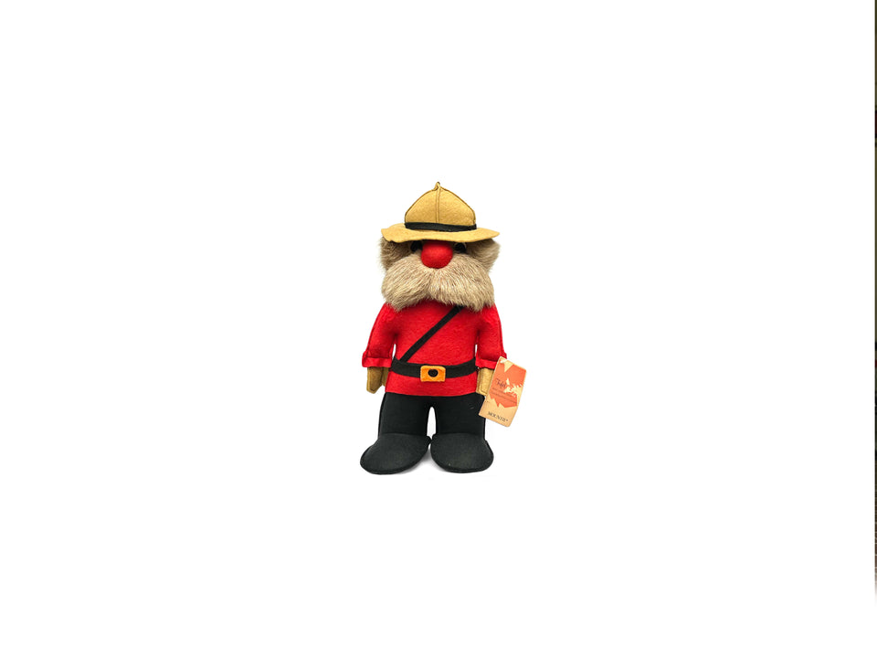 Fufel Doll Collection MOUNTIE Made in Canada/カナダ製 フェルト人形 マウンティー インテリア ヴィンテージ雑貨